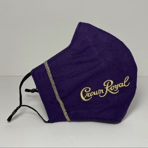 XL Size Crown Royal Triple Layer Handmade Face Mask